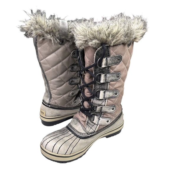 Sorel Tofino Waterproof Boots NL1795-005 -  Distressed Gray - Size 7.5 - Picture 3 of 11